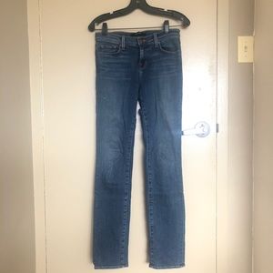J Brand Jeans, slim straight leg, size 26